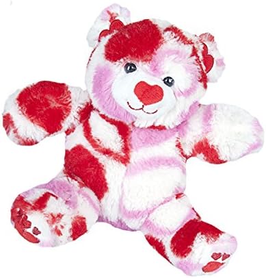 Recordable 8" Plush - "Valentino" the Valentine Bear - for Voice Messages, Songs or Baby Heartbeat - a BFF (Beary Fun Friend)
