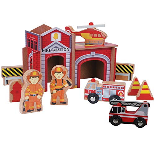 On Track USA 3 in 1 Emergency Police, Fire and Hospital Rescue Train Expansion Set, 40 Piece Accessories Set Compatible with Thomas, Brio, Melissa and Doug (Tracks Not Included) - Thumbnail 4