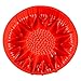 Allforhome 9 inches Round Sunflower Silicone Birthday Cake Baking Pans Handmade Bread Loaf Pizza Toast Tray Silicone Cake Baking Molds Cake DIY Moulds Molds Non-stick Silicone Bakeware