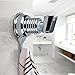 Shower Head Holder, Cozyswan Angle Adjustable Vacuum Suction Cup Handheld Shower Bracket Bathroom Wall Head Holder Mount with Towel Hook