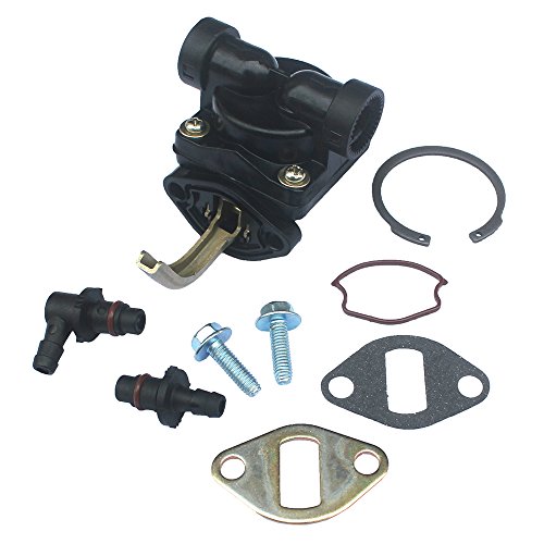KIPA Fuel Pump For Kohler 1255902-S 1255901-S 1239303 1255901 12 559 02-S 12 559 01-S 12 393 03 CH CV 11-16 Hp Motor Craftsman LT1750 John Deere LX173 LT133 LX173 AM133627 Toro 74603 74702 74162 Mower
