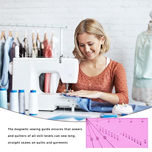 Seam Guide for Sewing Machine, Seam Guide Ruler for 1/8” to 2