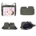 Women's Shoulder Bags Casual Handbag Travel Bag Messenger Cross Body Nylon Bags Brown