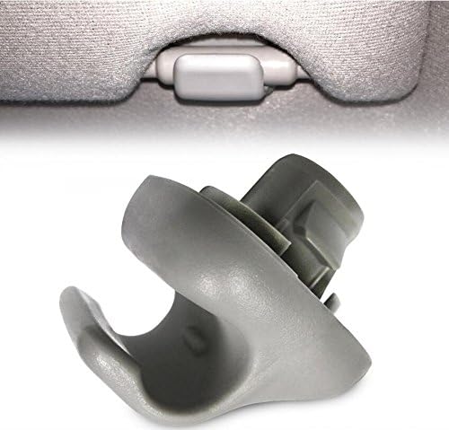 Threemom Sunvisor Holder Clip Clear Gray fits Honda Civic/CR-V/Accord/Civic Visor