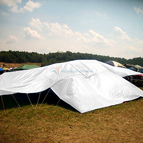 4 Sunshades+Depot+Heavy+Waterproof+White