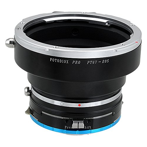Fotodiox Pro Lens Mount Shift Adapter - Pentax 6x7 (P67, PK67) Mount SLR Lens to X-Series Mirrorless Camera