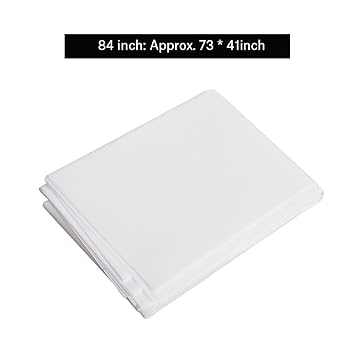 Zerone 4:3 - Pantalla de proyector de vídeo, no tejida, proyector ...