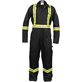 Flame Resistant FR High Visibility Hi Vis Coverall