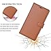 KuGi BLU Advance 5.5 HD case - ultra-thin MX style PU Cover + TPU Back Wallet stand Case For BLU Advance 5.5 HD / BLU Grand 5.5 HD smartphone(Brown)