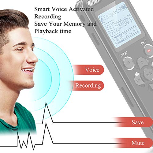 4 Digital+Voice+Recorder+Lectures+Dictaphone