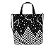 Canvas Tote Bag Black Print Design (16.14 x 15.35 inch) ASAPS