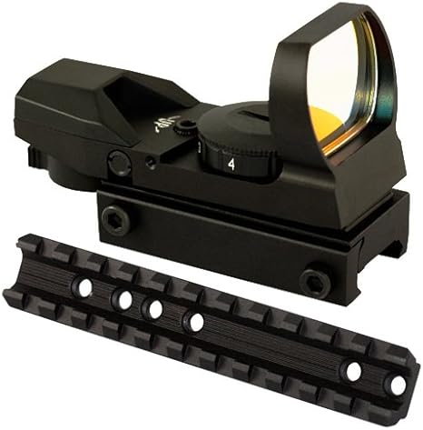 Amazon Com M1surplus Optics Kit With Low Profile Scope Mount And Tactical Reflex Sight For Marlin Camp 9 40 45 Carbines 1894 1895 336 Rifles Sports Outdoors