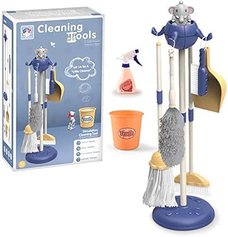 Amazon 子供の掃除おもちゃキット 子供部屋の掃除キット 取り外し可能な家政婦のおもちゃの掃除キット ふりゲームミニ部屋の掃除道具のおもちゃ はたき ほこり取り オンライン通販