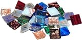 Mosaic Mercantile Mini Metallic Assorted Glass Tile, 1-Pound