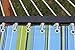 ZENY Double Hammock Quilted Fabric Hammock with Pillow for 2 Person Wood Spreader Bar Hammock Swing for Indoor Outdoor Patio Yard