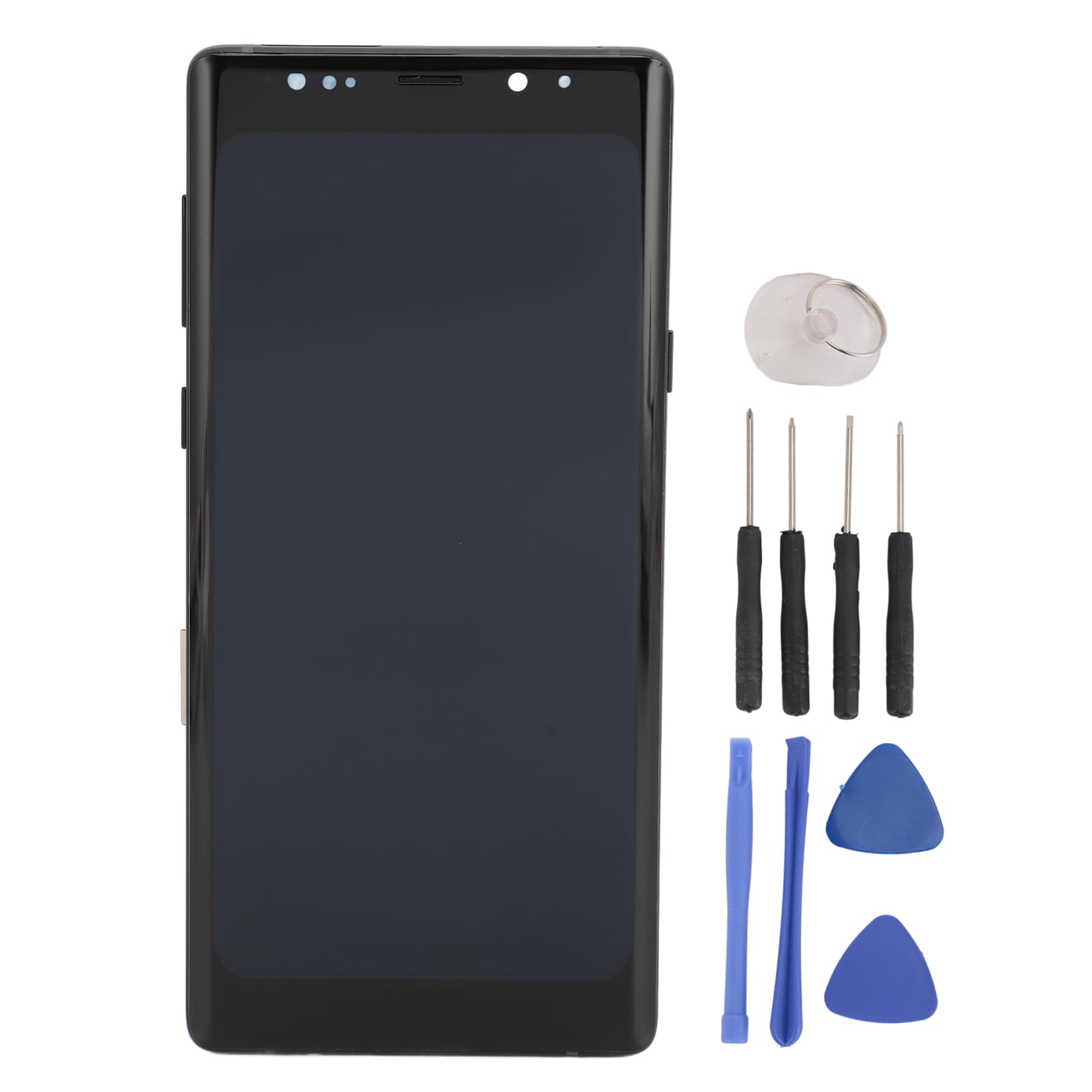 Replacement for Note 9 Organic LED Display with Frame, Organic LED Touch Screen Digitizer Assembly with Fingerprint, Includes Repair Tool Kit