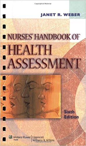 Nurses Handbook Of Health Assessment 9780781766326 Medicine Health Science Books Amazon Com