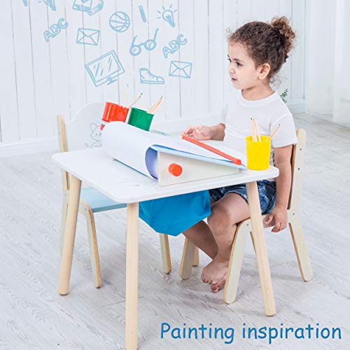 labebe wooden activity table