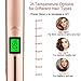 Hair Straightener and Curler, Zealite 2 in 1 Ceramic Flat Iron for Hair – Straightners & Curls with Adjustable Temp from 200℉ – 450℉, Dual Voltage (Gold)thumb 3