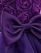 NNJXD Girl Dress Kids Ruffles Lace Party Wedding Dresses Size (90) 12-24 Months Flower Purple