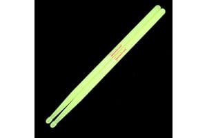 Musfunny Glow Drum Sticks 5A Nylon for Drum Set Night Light Plastic Cool Drumsticks Musical instrument Percussion Accessories