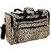 World Traveler 22-inch Leopard Print Duffle Bag, Leopard with Black Trim