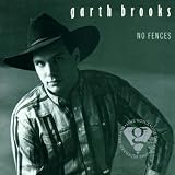 Disco de Garth Brooks: «No Fences» (Anverso) Disco de Garth Brooks: «No Fences» (Anverso)