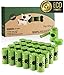 Pets N Bags Dog Poop Bags, Dog Waste Bags, Biodegradable Unscented Refill Rolls, Includes Dispenser