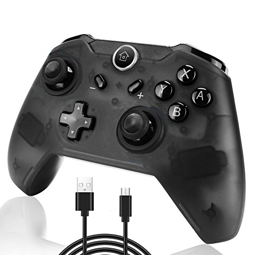 Switch Wireless Controller for Switch/PC - The Legend of Zelda/Super Mario Odyssey/Splatoon 2 Gamepad Joystick - Thumbnail 7