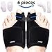 Bunion Corrector Bunion Relief Kit (Bunion Splints,Gel Toe Protect Separator Sleeves&Toe Separators) for Hallux Valgus-Day/Night Time Support for Men&Women