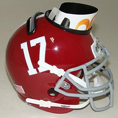 Amazoncom Alabama Crimson Tide 17 Mini Helmet Desk Caddy