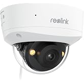 REOLINK 4K PoE Security Camera RLC-840A, Color Night Vision Spotlights | 8MP Turret Surveillance IP, IK10 Vandal Proof, 3000K LED, Human/Vehicle/Pet Detection, up to 512GB microSD Card