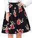 GRACE KARIN® Women Pleated Vintage Skirts Floral Print VL6294 (Multi-Colored)