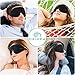 Sleep Mask for Women & Men, OriHea Upgraded 3D Contoured Eye Mask for Sleeping, Ultra Soft Breathable Sleeping Eye Mask, 100% Blackout Eye Shades Blindfold for Complete Darkness