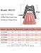 NNJXD Toddler Girl Polka Dotted Multilayer Ruffled Long Sleeve Tutu Party Dresses Size 3-4 Years Black
