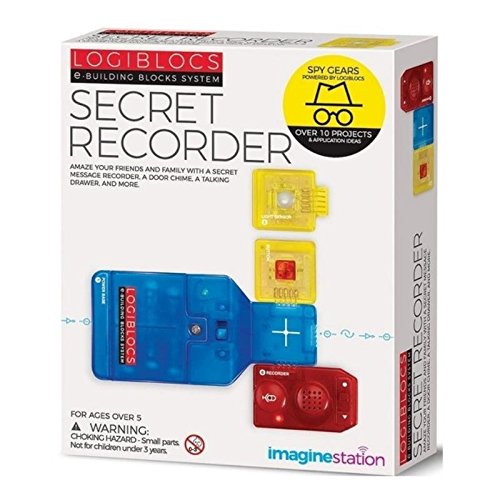 Logiblocs Secret Recorder + FREE Pirate Coins from Little Folks