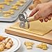 Cake Boss Wooden Tools and Gadgets Pastry Wheel, Small, Wood