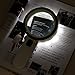 MSLAN Handheld Lighted Magnifier for Reading,Extra Large 20X Magnifying Glass with 12 Bright LED Lights,Inspection,Exploring,Hobbies and More (White)