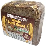 Hummlinger Yeast Free Whole Spelt Bread, GMO FREE 17.6 oz (6 packs)