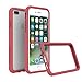 iPhone 7 Plus Case - RhinoShield [CrashGuard] Bumper [11 Ft Drop Tested] No Bulk [ShockProof Technology] Thin Lightweight Protection - Slim Rugged Cover - [Coral Pink]