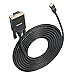 BENFEI Mini DisplayPort to VGA 10 Feet Cable, Mini DisplayPort to VGA Cable (Thunderbolt 2 Compatible) with MacBook Air/Pro, Surface Pro/Dock, Monitor, Projector