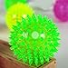 2pcs/pack Pet Products Elastic LED Light-up Spike Ball Pet Dog Cat Molar Rubber Flash Ball Entertained Toy