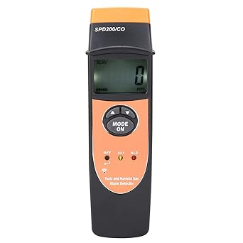 Medidor portátil de monóxido de carbono, pantalla digital SPD200 Detector de monóxido de carbono CO Medidor Tester Detectores de fugas: Amazon.es: Industria, empresas y ciencia