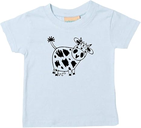 Shirtstown Maglietta Per Bambini Motivo Mucca Divertente Con Frasi E Logo Niki Amazon It Abbigliamento