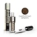 divaderme Brow Extender II, 100% Natural, Eyebrow Fibers, Enhancer Treatment, Cappuccino Brown