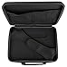DURAGADGET Hard Black EVA Shell Carry Case w/Handle - Compatible with Coby Swivel Scree 10.2-Inch & Zennox Deluxe Portable DVD Players
