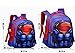 YOURNELO Boy's Cool 3D DC Comics Marvel's The Avengers School Backpack (Superman S)
