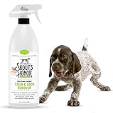 Skout's Honor Professional Strength, All-Natural Pet Stain & Odor Remover - Non-Toxic, Biodegradable, and Eco-Friendly - Destroys Stinky Odor Molecules On Contact - 32-OZ Spray Bottle