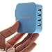 Lumsing® 4-Port 21W Family-sized USB Wall Charger AC Power Adapter for Apple and Anroid Devices