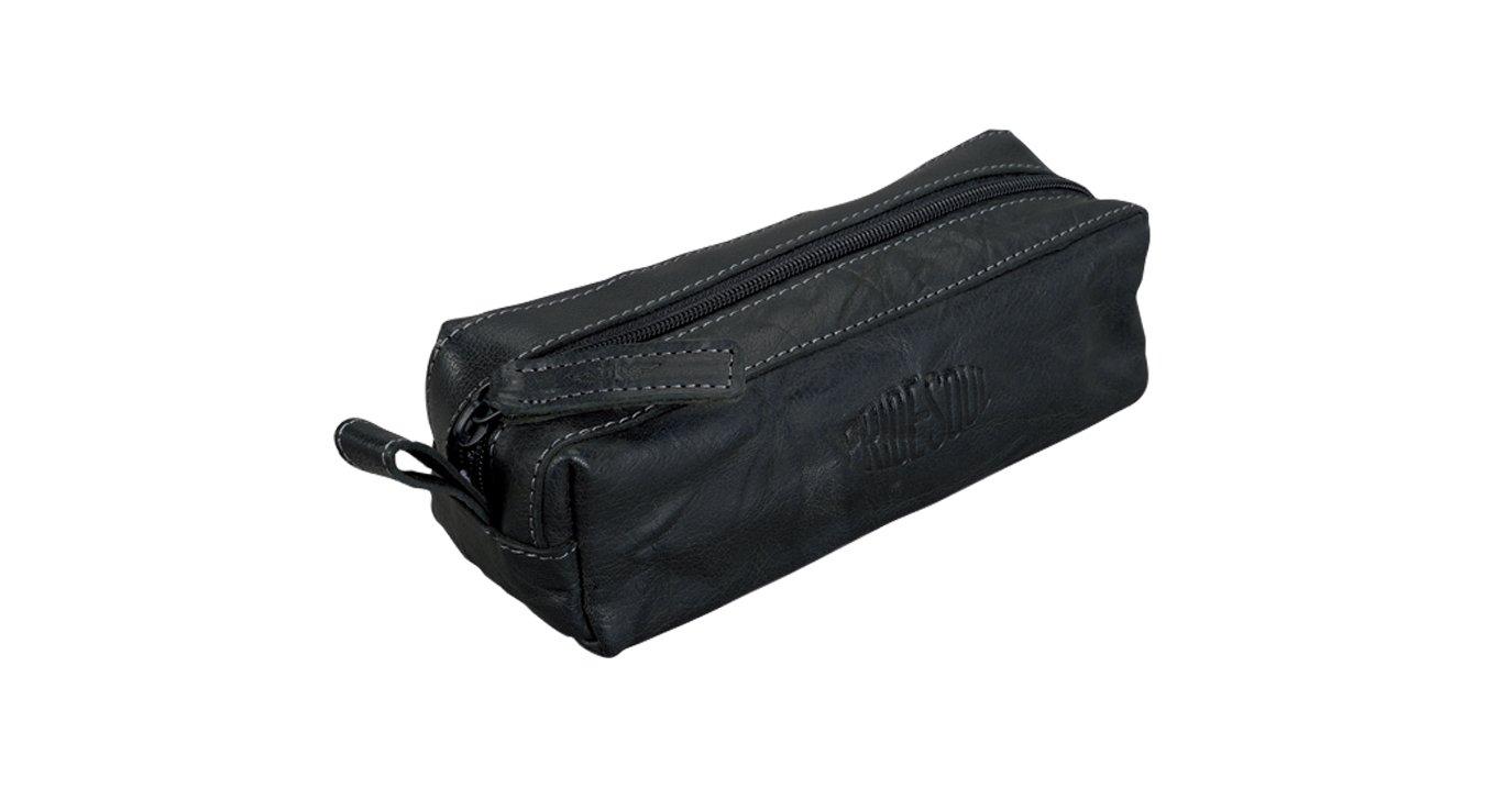 Pride and Soul Cowhide Pencil Case Black